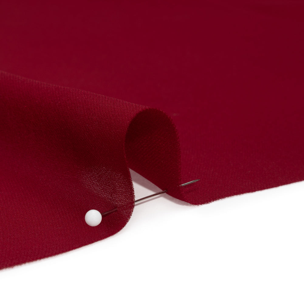 Silk Double Georgette - Chili Pepper - Premium Collection - Detail