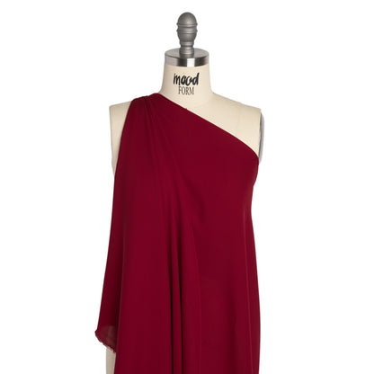 Silk Double Georgette - Chili Pepper - Premium Collection