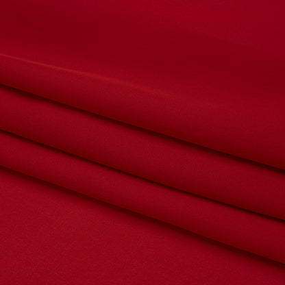 Silk Double Georgette - Tango Red - Premium Collection