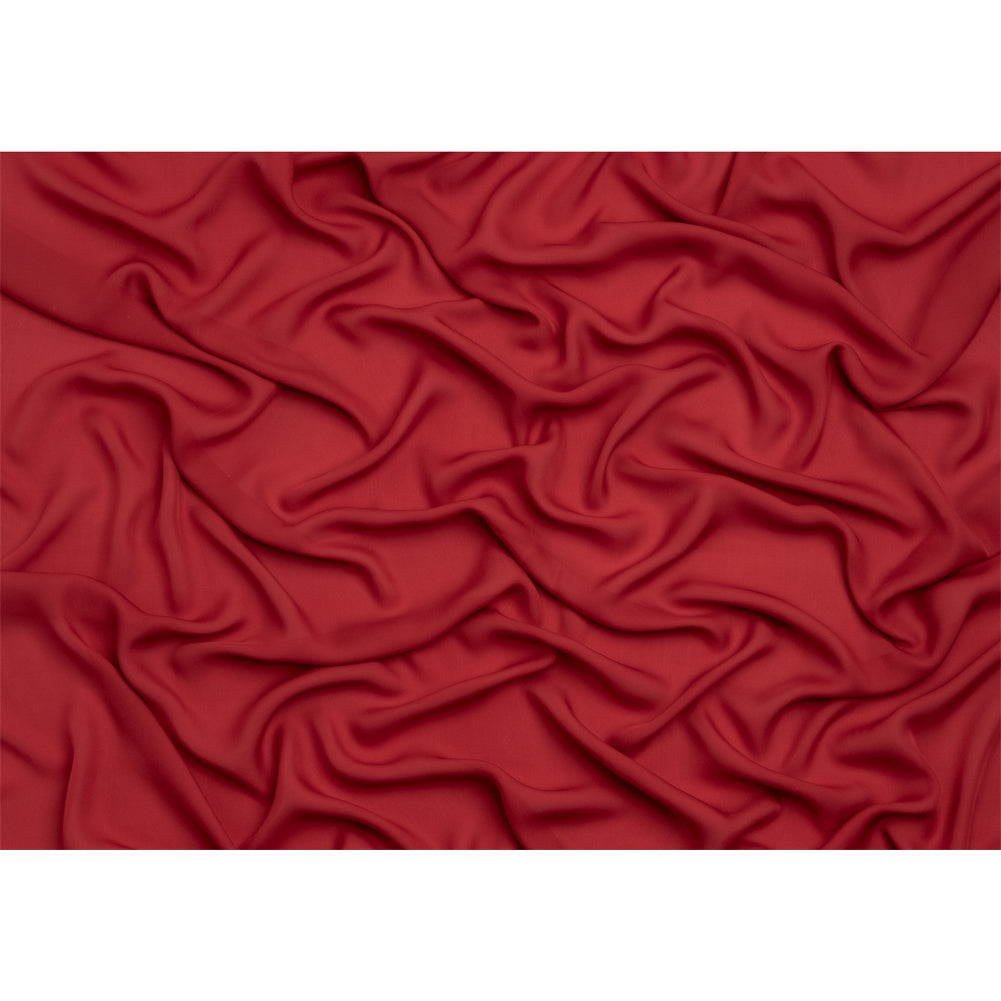 Silk Double Georgette - Brick - Premium Collection - Full