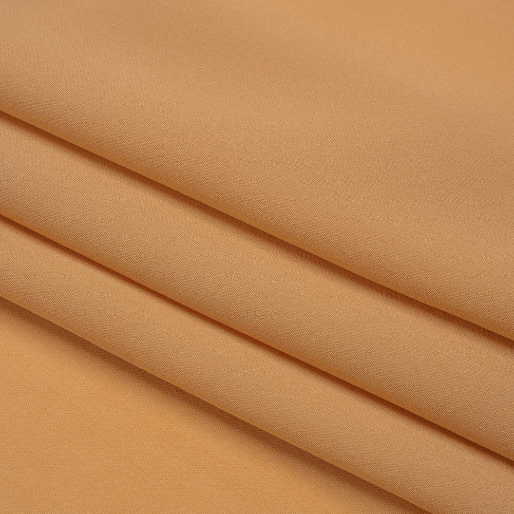 Silk Double Georgette - Toasted - Premium Collection - Folded