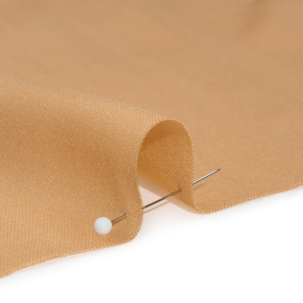 Silk Double Georgette - Toasted - Premium Collection - Detail