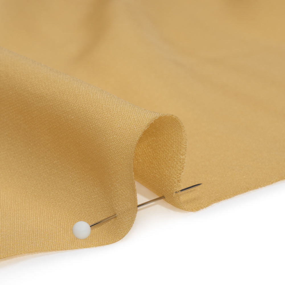 Silk Double Georgette - Gold - Premium Collection - Detail