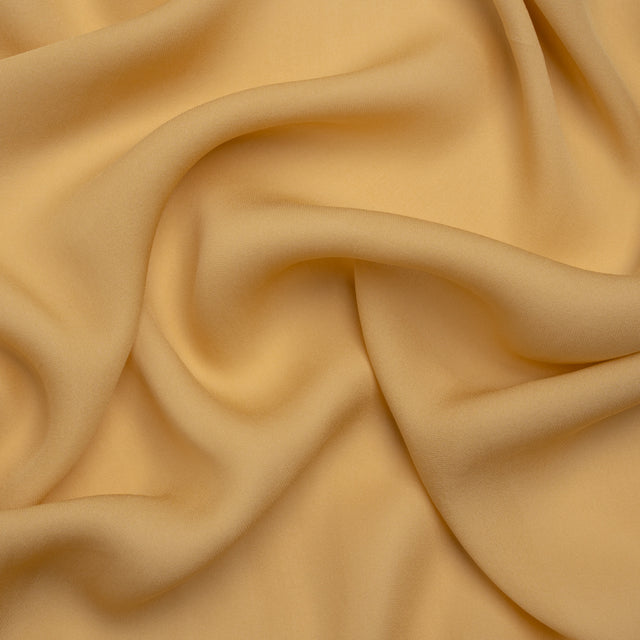 Silk Double Georgette - Gold - Premium Collection