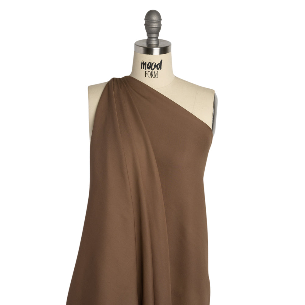 Silk Double Georgette - Cappuccino - Premium Collection - Drape