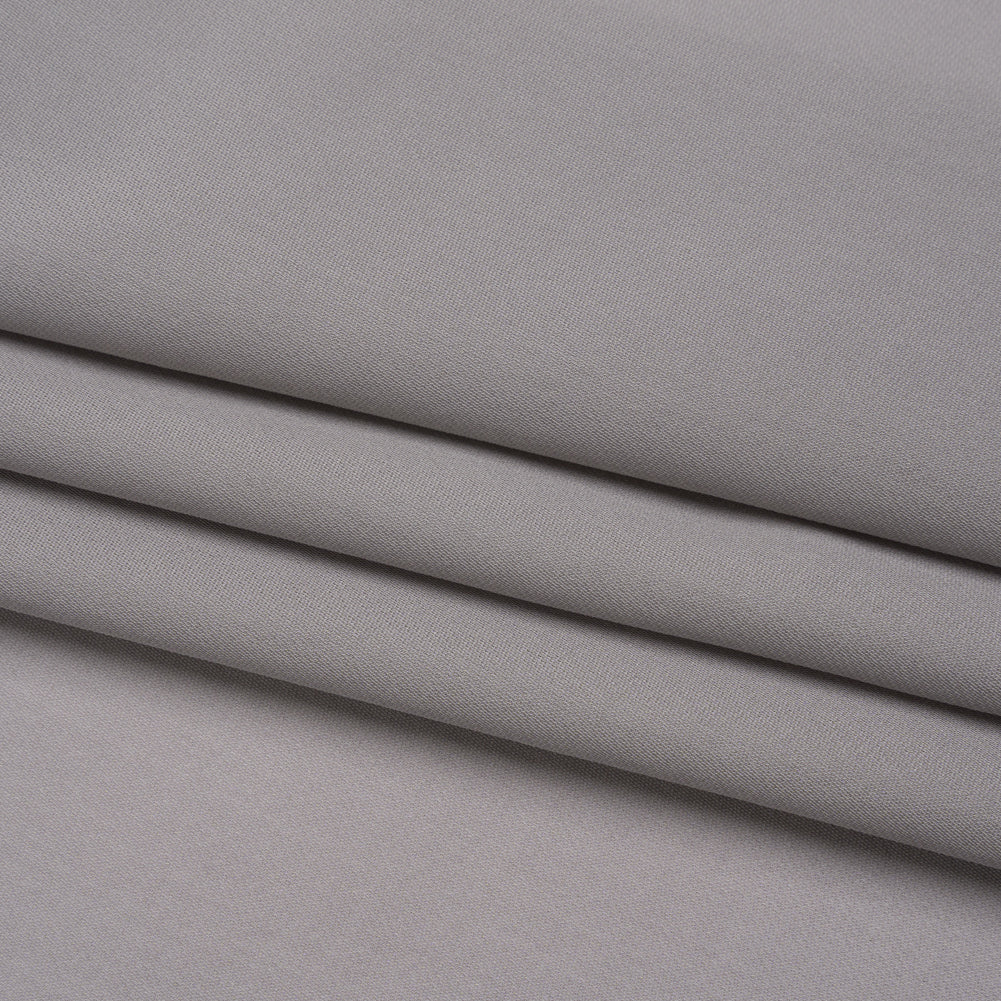Silk Double Georgette - Silver - Premium Collection - Folded