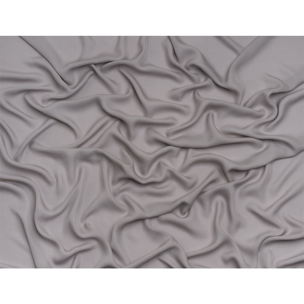 Silk Double Georgette - Silver - Premium Collection - Full