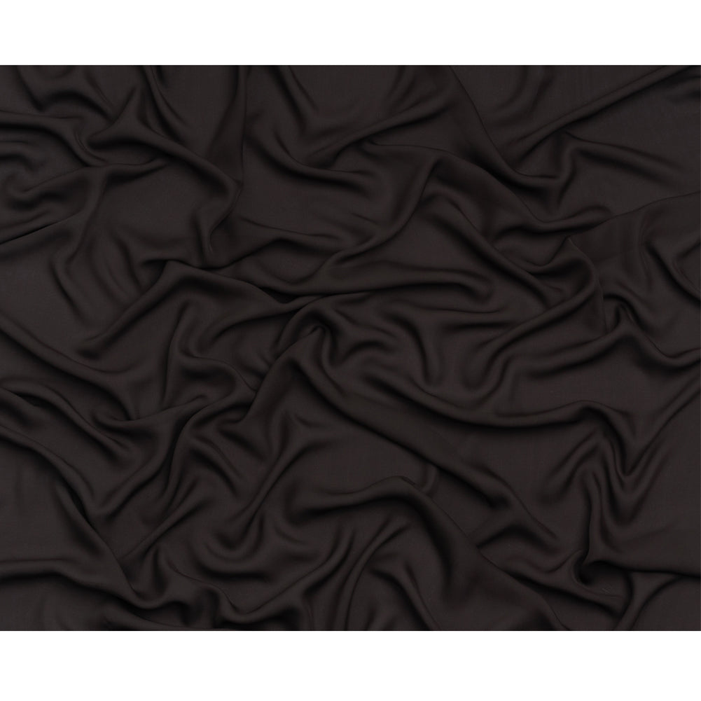 Silk Double Georgette - Deep Charcoal - Premium Collection - Full
