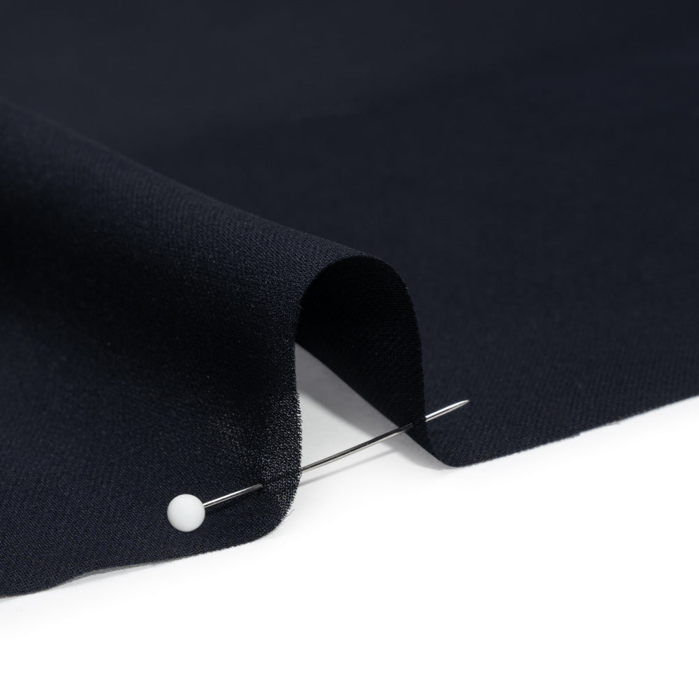 Silk Double Georgette - Midnight - Premium Collection - Detail