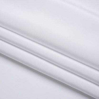 Silk 4-Ply Crepe 44" - Bright White - Premium Collection