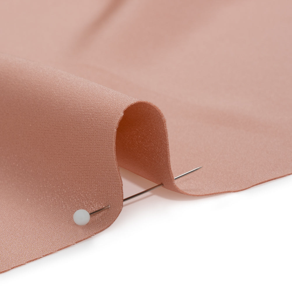 Silk 4-Ply Crepe 44" - Blush - Premium Collection - Detail