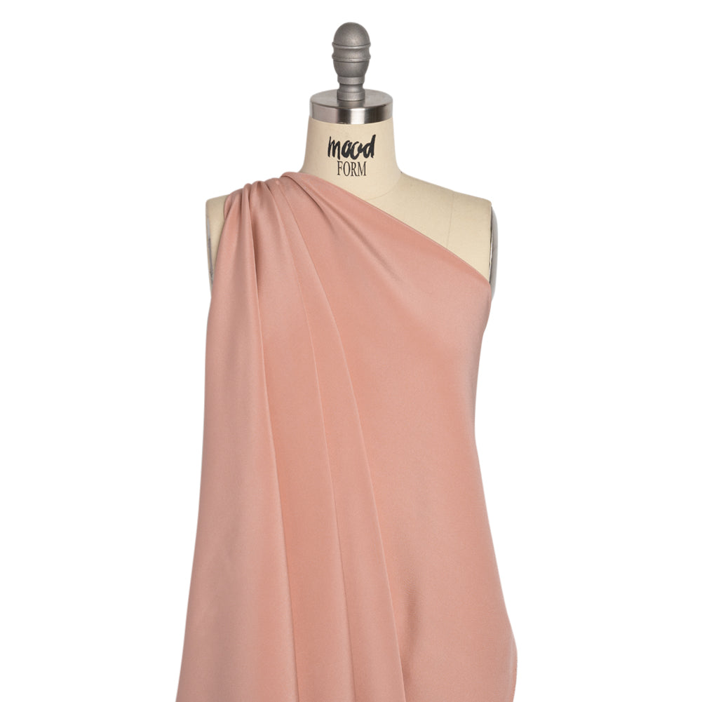 Silk 4-Ply Crepe 44" - Blush - Premium Collection - Drape