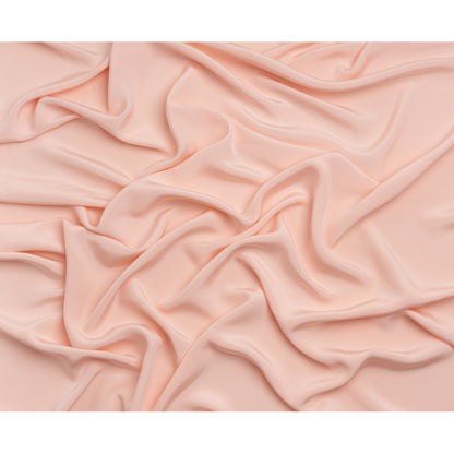 Silk 4-Ply Crepe 44" - Veiled Rose - Premium Collection