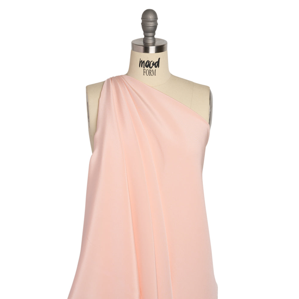 Silk 4-Ply Crepe 44" - Veiled Rose - Premium Collection - Drape