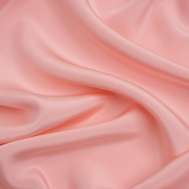 Silk 4-Ply Crepe 44" - Candy Pink - Premium Collection