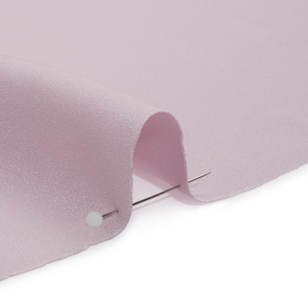 Silk 4-Ply Crepe 44" - Lavender Fog - Premium Collection - Detail