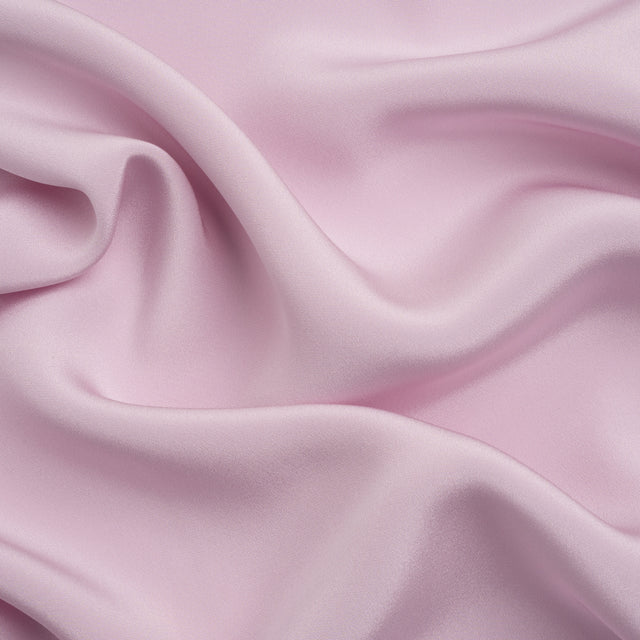 Silk 4-Ply Crepe 44" - Lavender Fog - Premium Collection