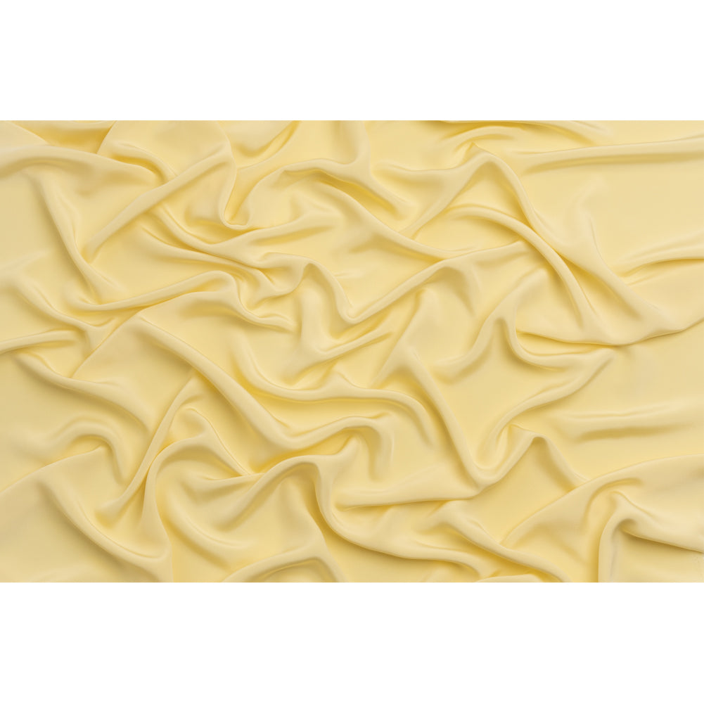 Silk 4-Ply Crepe 44" - French Vanilla - Premium Collection - Full