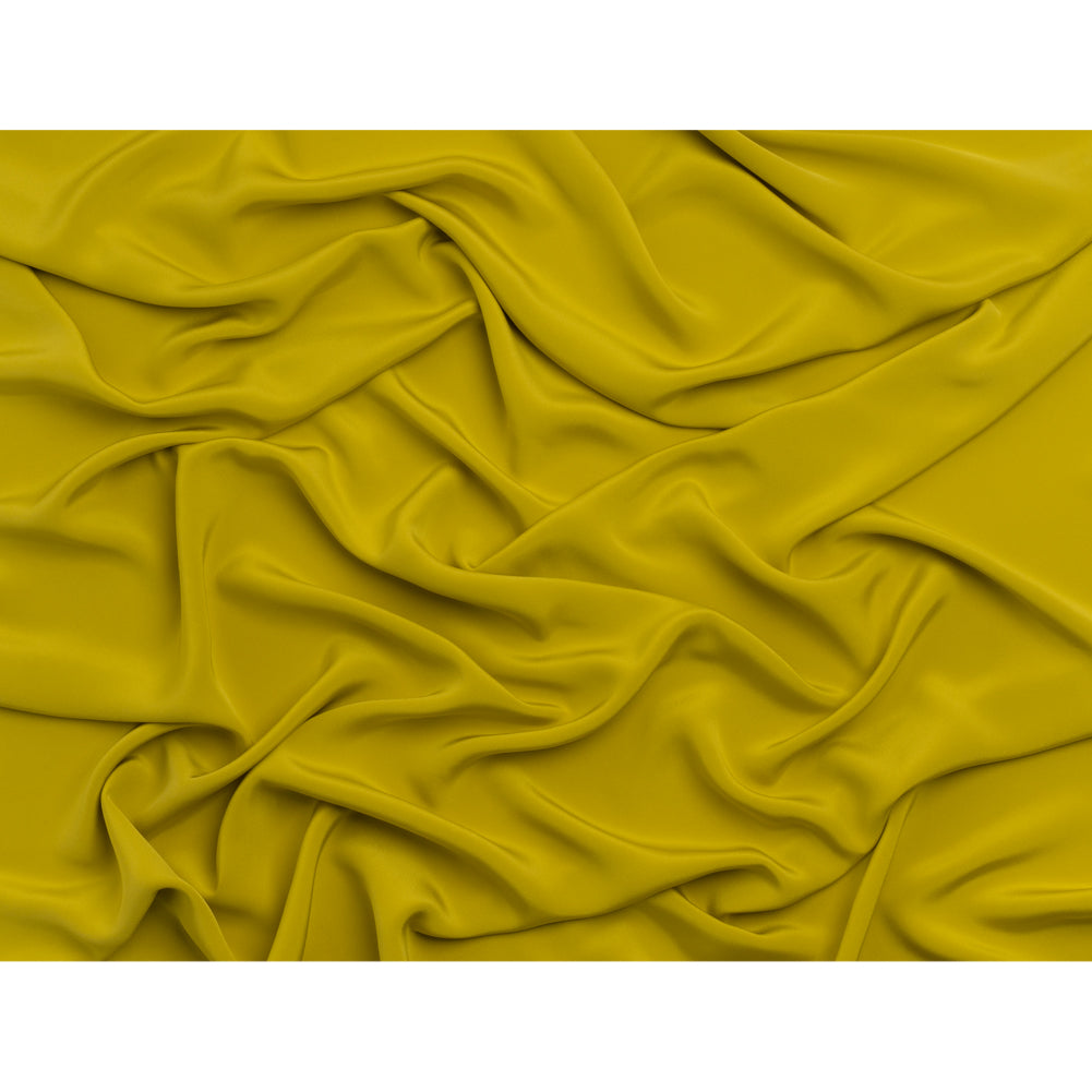 Silk 4-Ply Crepe 44" - Warm Olive - Premium Collection - Full