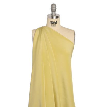 Silk 4-Ply Crepe 44" - Linden Green - Premium Collection Drape