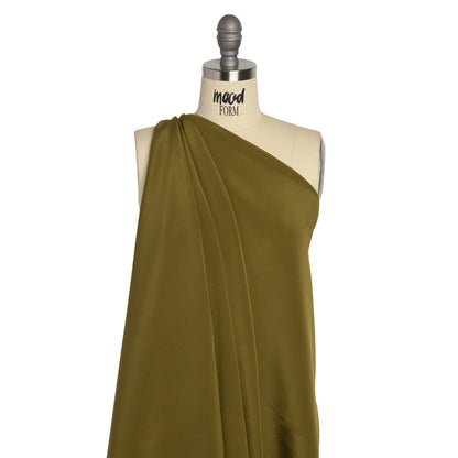 Silk 4-Ply Crepe 44" - Fir Green - Premium Collection Drape