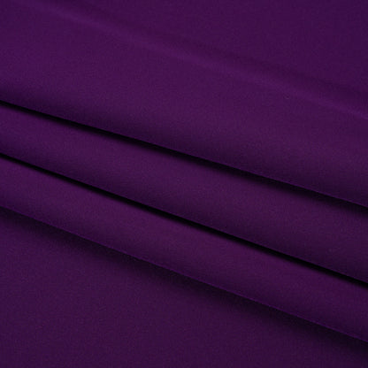 Silk 4-Ply Crepe 44" - Majesty Purple - Premium Collection