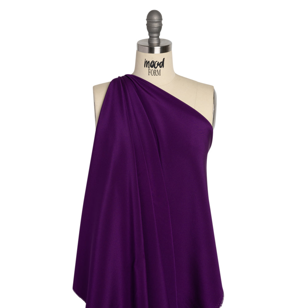 Silk 4-Ply Crepe 44" - Majesty Purple - Premium Collection - Drape