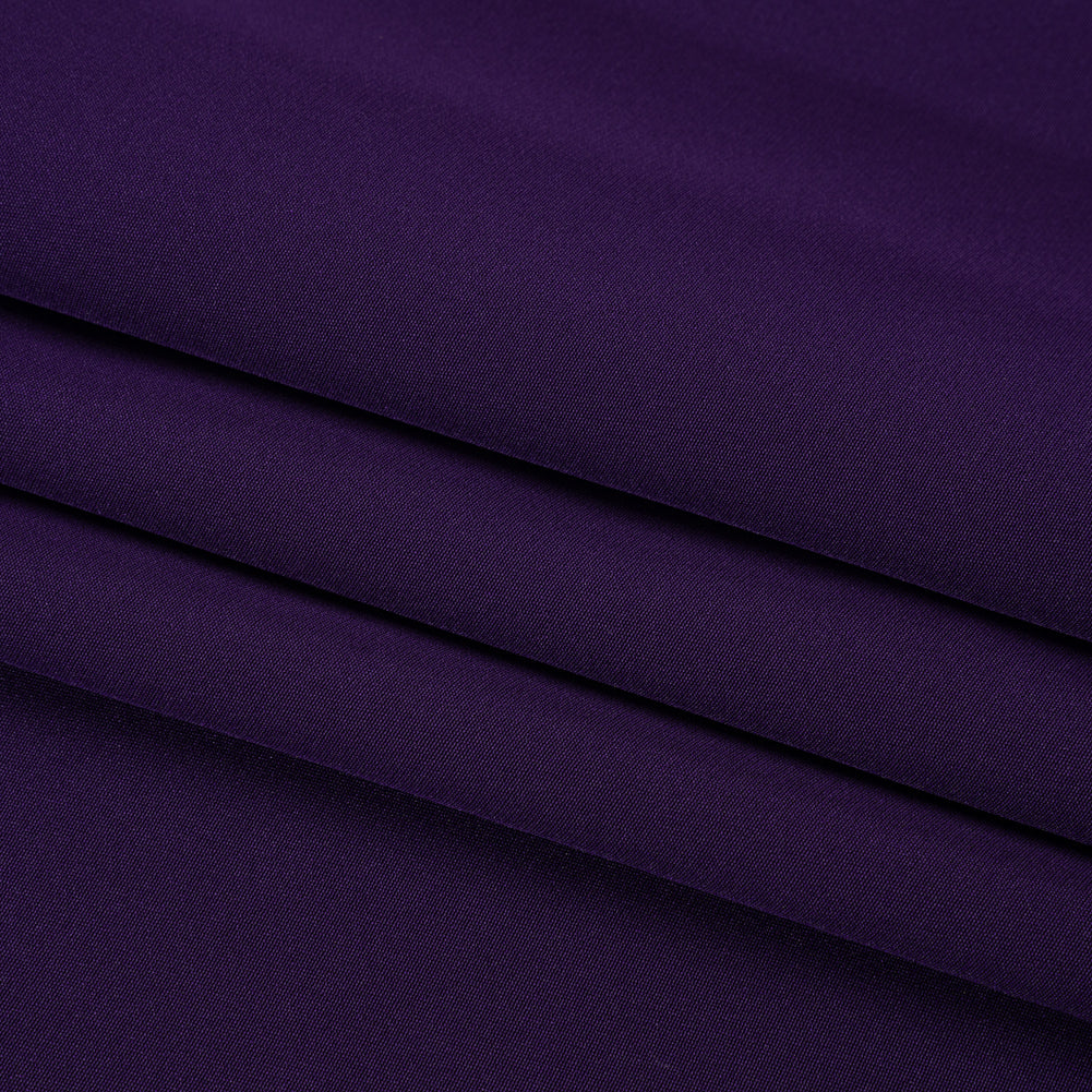 Silk 4-Ply Crepe 44" - Grape - Premium Collection Folded