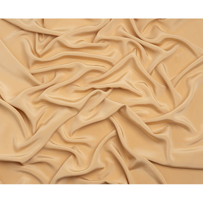 Silk 4-Ply Crepe 44" - Toasted - Premium Collection - Full