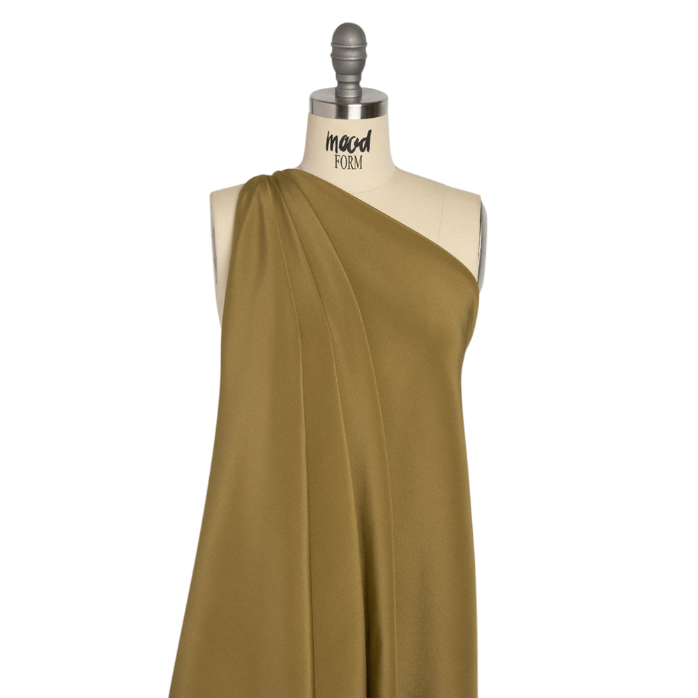Silk 4-Ply Crepe 44" - Sage Green - Premium Collection - Drape