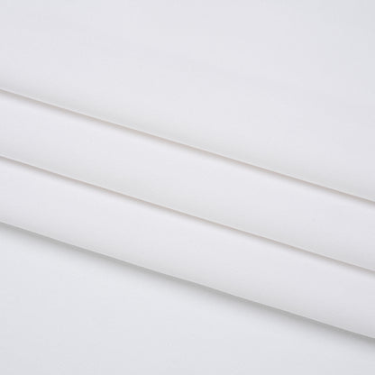 Silk 4-Ply Crepe 54" - Bright White - Premium Collection
