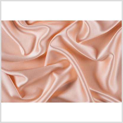 Silk Crepe Back Satin - Pale Blush - Premium Collection