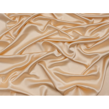 Silk Crepe Back Satin - Cream Pink - Premium Collection
