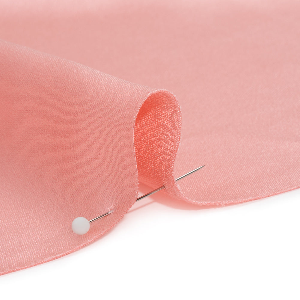 Silk Crepe Back Satin - Candy Pink - Premium Collection - Detail