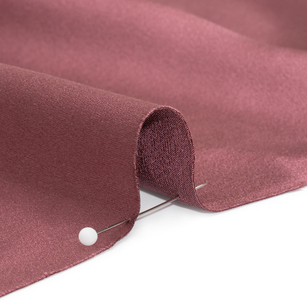 Crushed Berry Silk Crepe Back - Detail