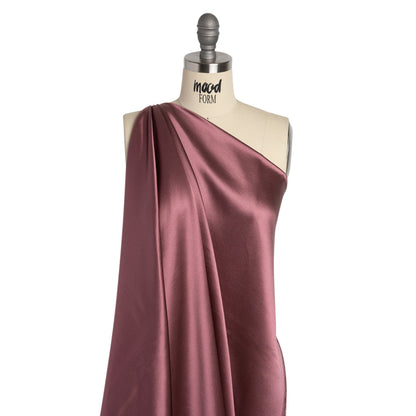 Crushed Berry Silk Crepe Back