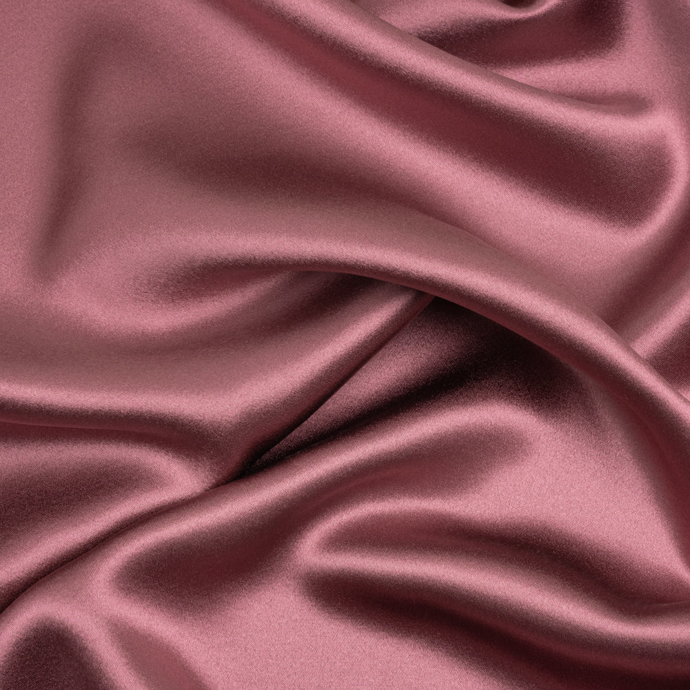Silk Crepe Back Satin - Crushed Berry - Premium Collection