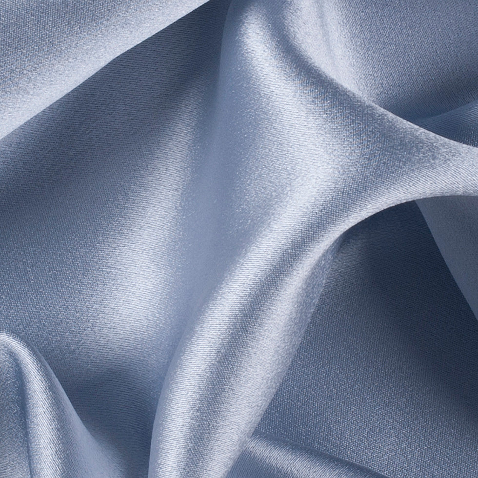 Silk Crepe Back Satin - Gray Dawn - Premium Collection - Detail