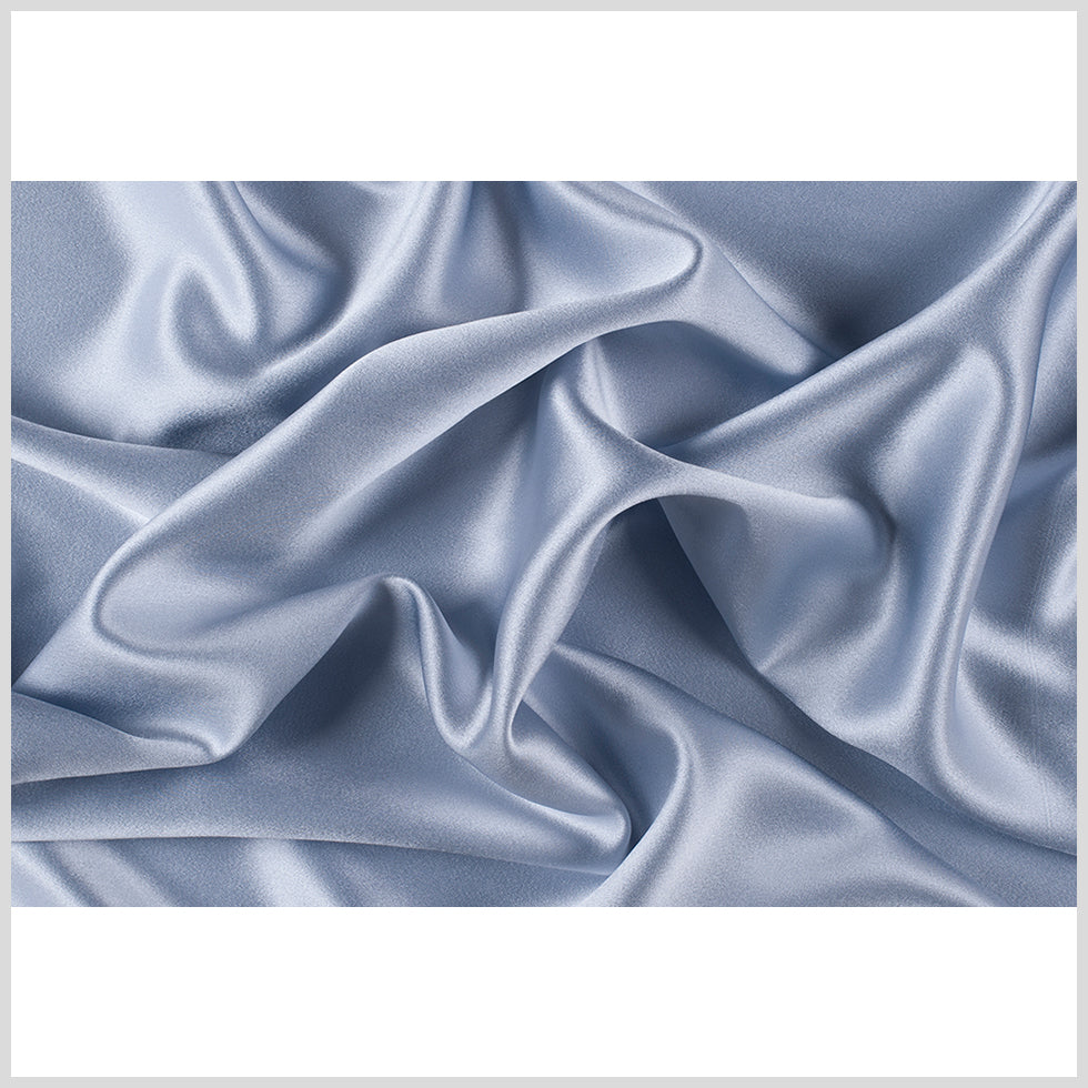 Silk Crepe Back Satin - Gray Dawn - Premium Collection - Full