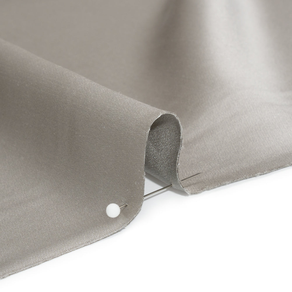 Silk Crepe Back Satin - Moonstruck - Premium Collection - Detail