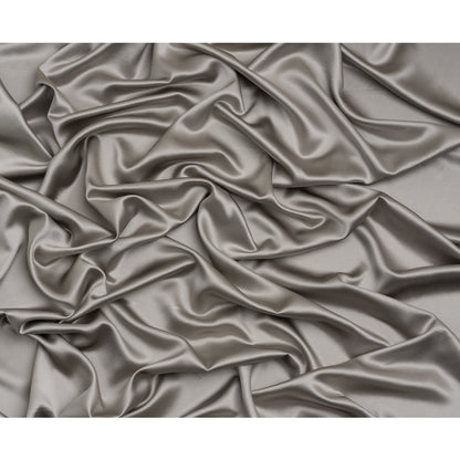 Silk Crepe Back Satin - Moonstruck - Premium Collection