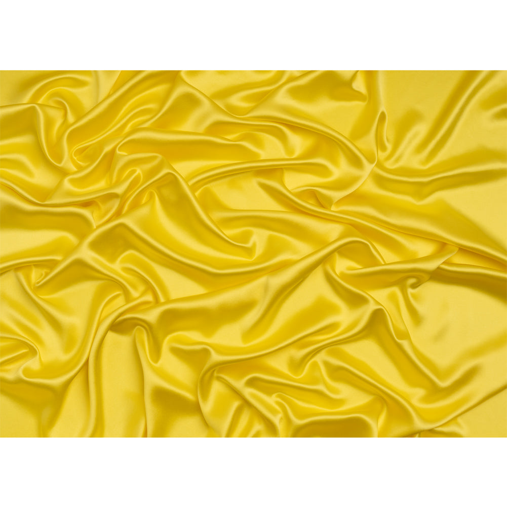 Silk Crepe Back Satin - Buttercup Yellow - Premium Collection - Full
