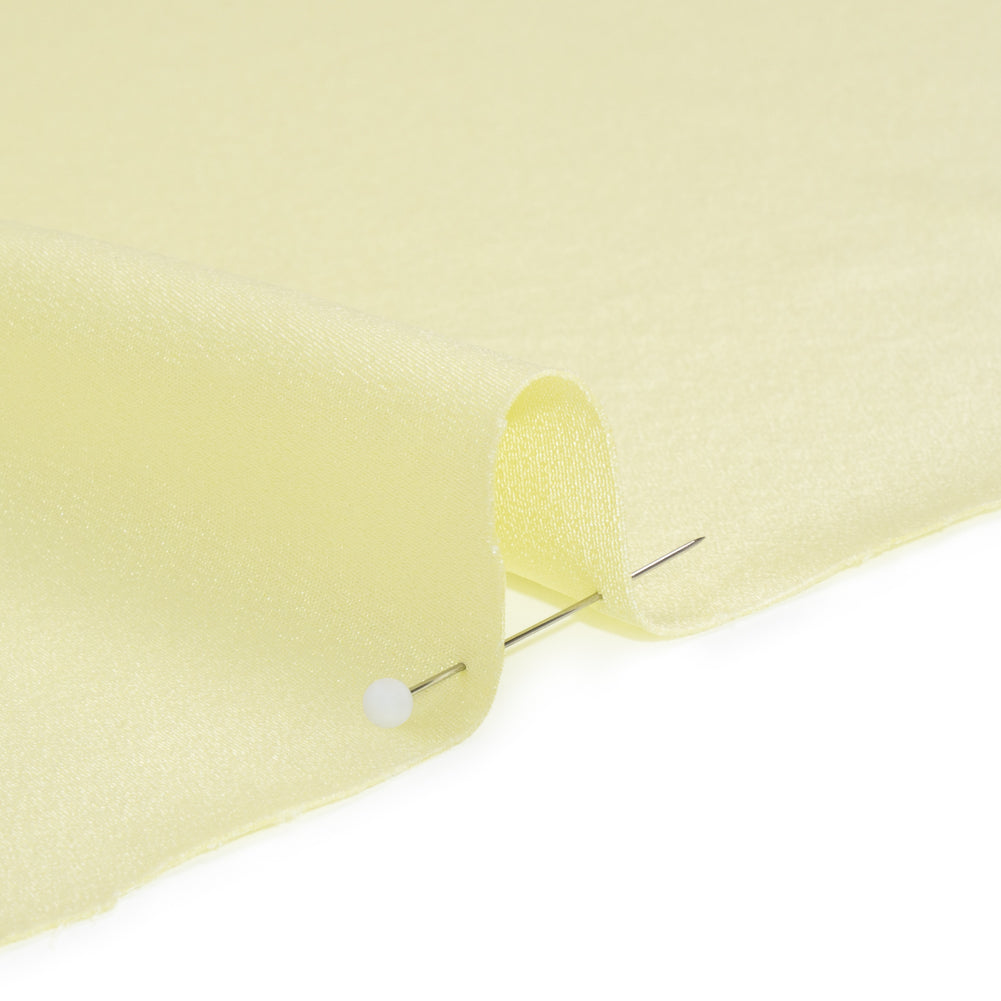 Silk Crepe Back Satin - Young Wheat - Premium Collection - Detail