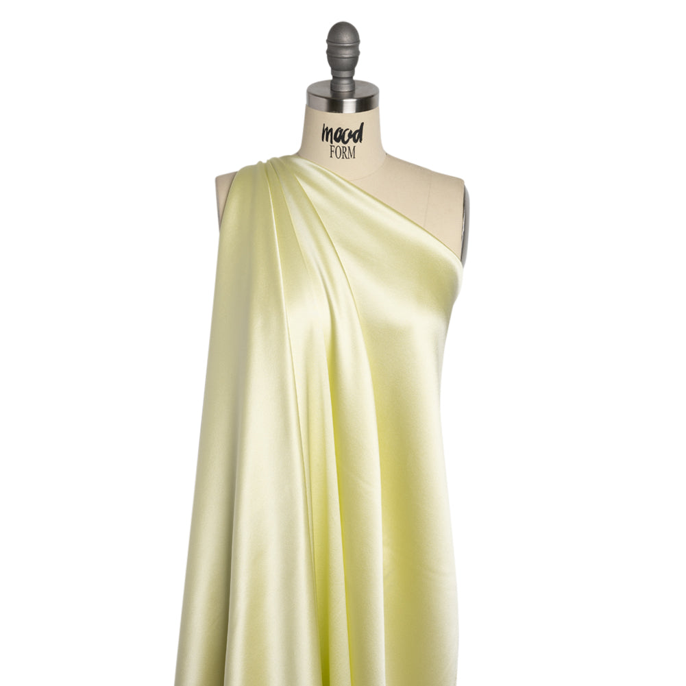 Silk Crepe Back Satin - Young Wheat - Premium Collection - Drape