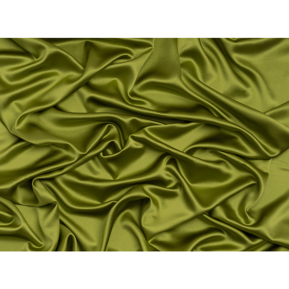 Silk Crepe Back Satin - Peridot Green - Premium Collection - Full
