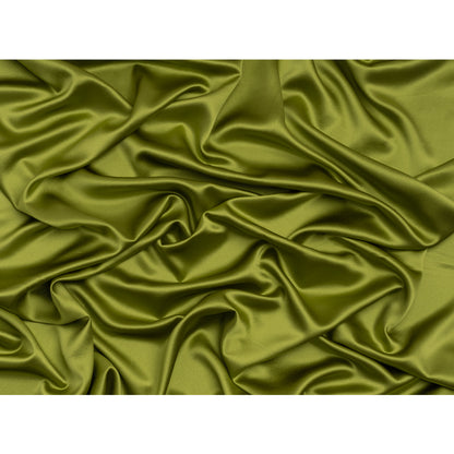 Silk Crepe Back Satin - Peridot Green - Premium Collection