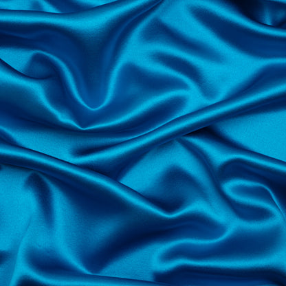 Silk Crepe Back Satin - Directoire Blue - Premium Collection