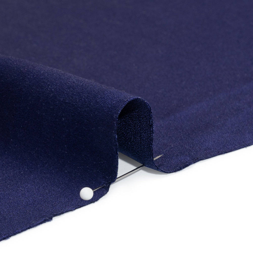 Silk Crepe Back Satin - Estate Blue - Premium Collection - Detail