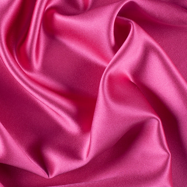 Silk Crepe Back Satin - Beetroot - Premium Collection