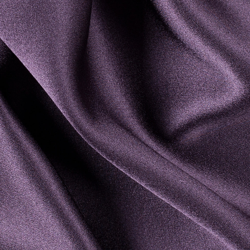 Silk Crepe Back Satin - Blackberry - Premium Collection - Detail